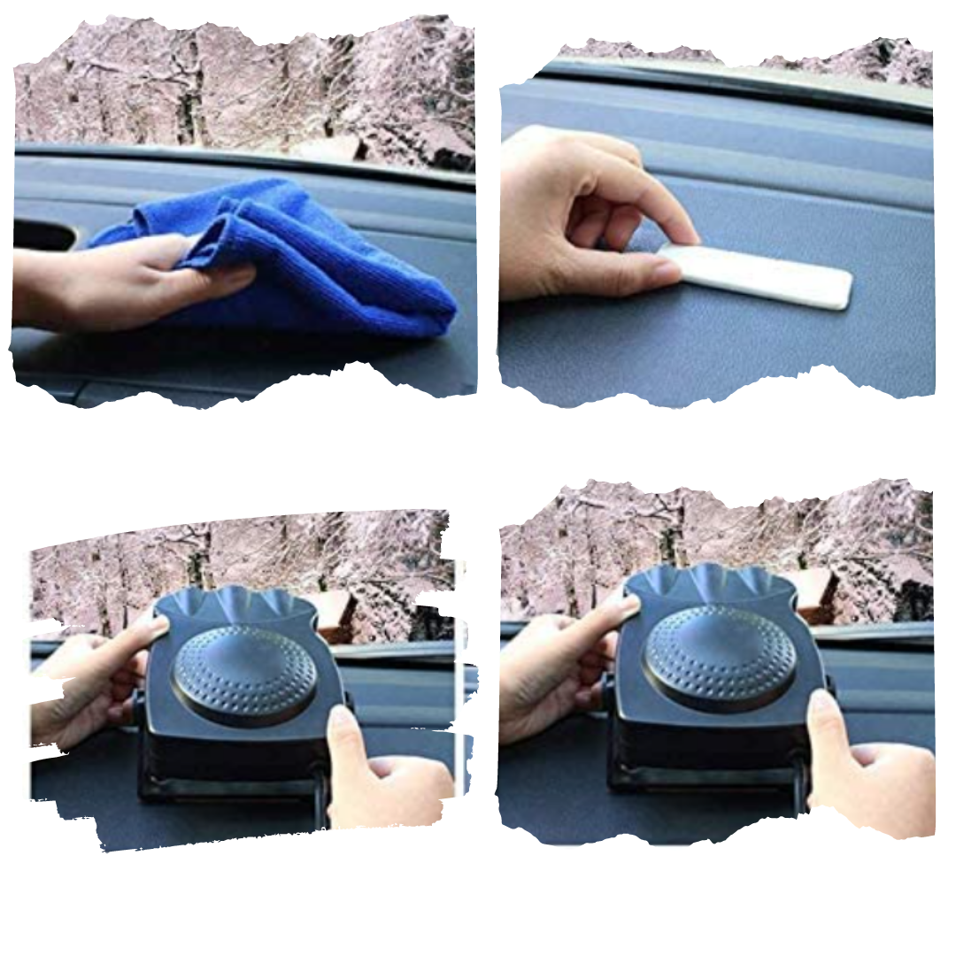Calefactor y Descongelador para Coche - Compacto y Potente