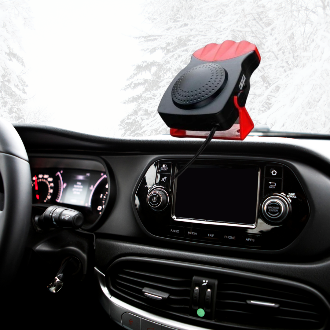 Calefactor y Descongelador para Coche - Compacto y Potente