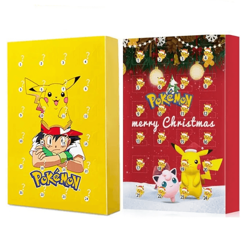 Calendario de Adviento navideño de sorpresa con 24 figuras