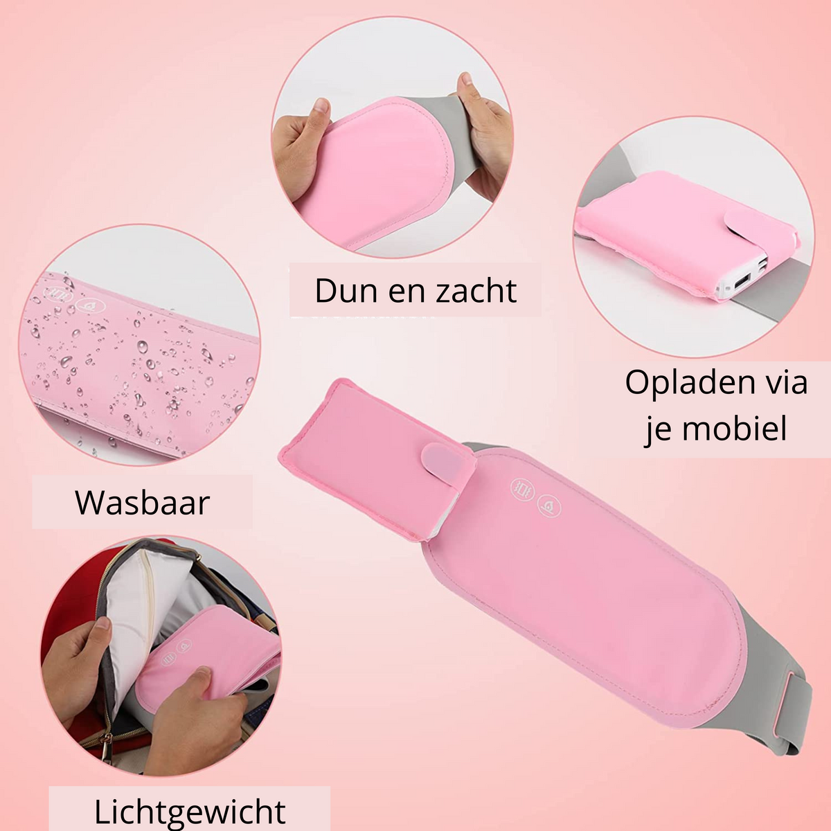 Calentador abdominal eléctrico | Para una sensación de relajación