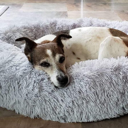 Cama ortopédica para perros con funda lavable: suave y ultra cómoda