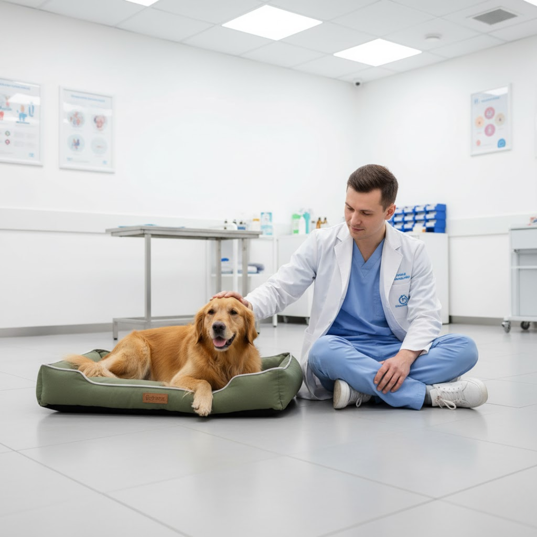 Cama para mascotas: diseño ergonómico para un descanso saludable