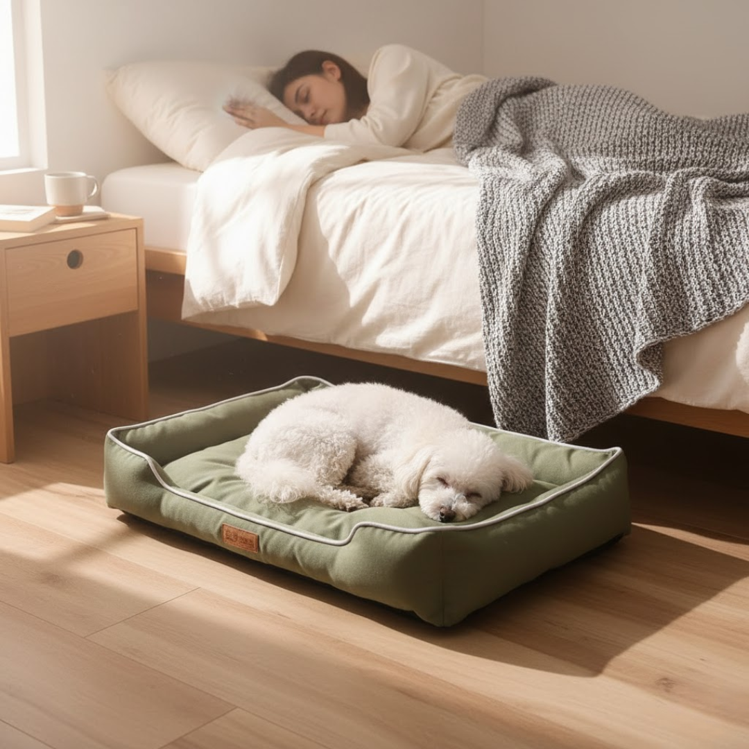 Cama para mascotas: diseño ergonómico para un descanso saludable