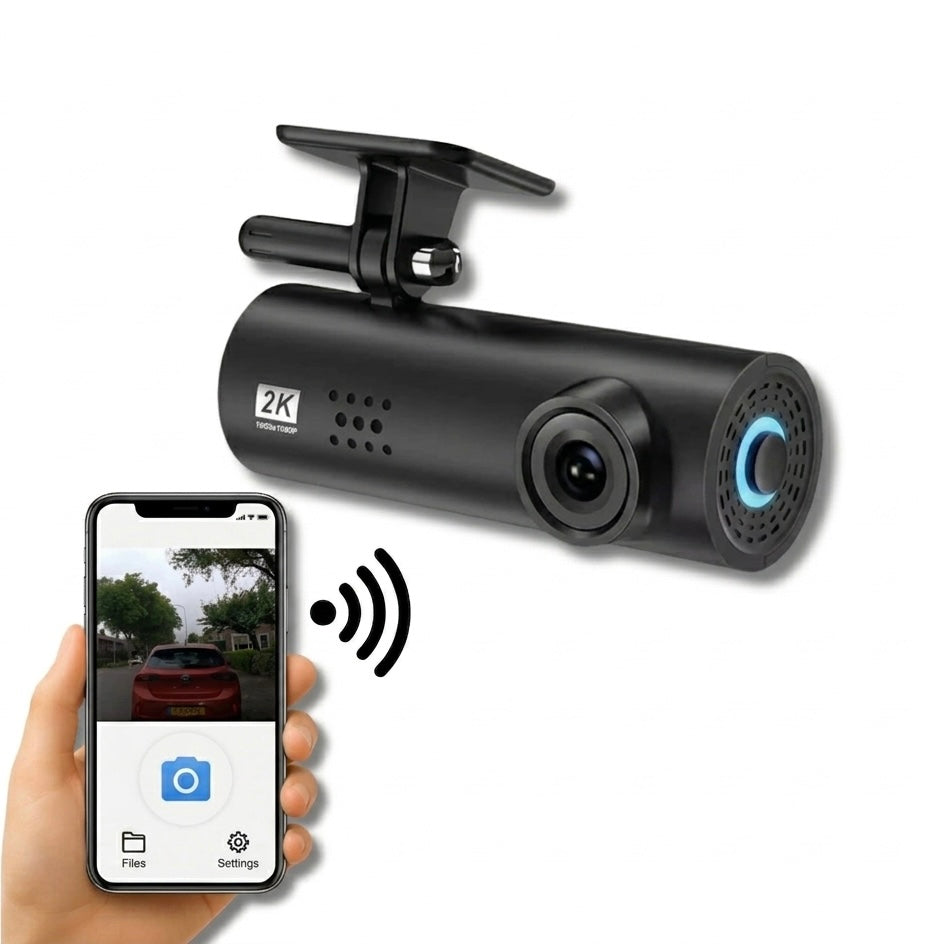 Cámara Dashcam para Coche 1080P | Gran Angular de 170° | Visión Nocturna Sony Starvis | Sensor G | Alertas de Voz | Grabación en Bucle Continua
