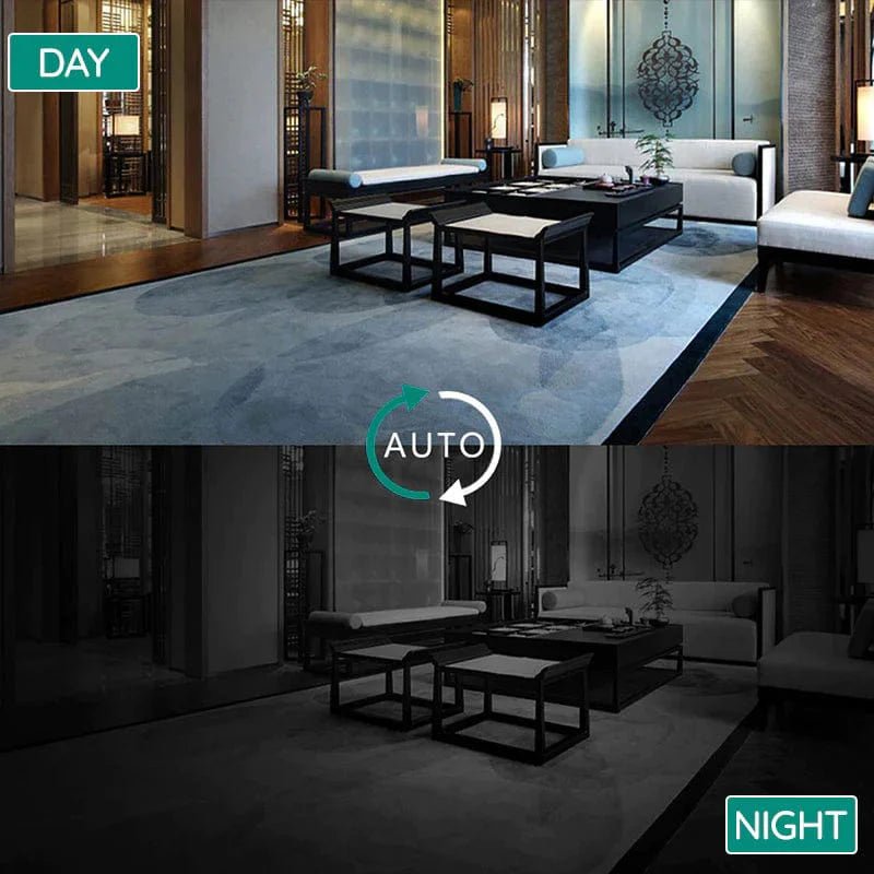 Cámara Inalámbrica con Visión Nocturna para Seguridad del Hogar - Diseño Compacto para Interiores