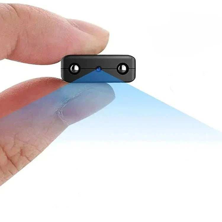Cámara micro HD WiFi compacta con audio y visión nocturna