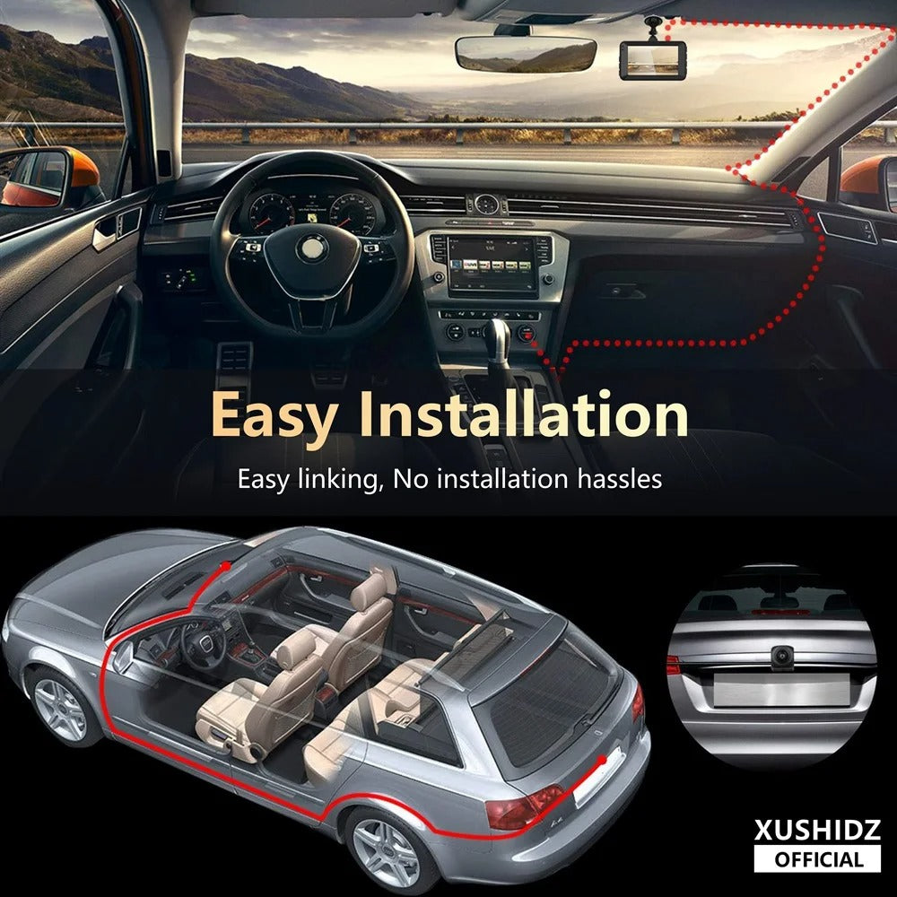 Cámara para coche 1080P con sensor G