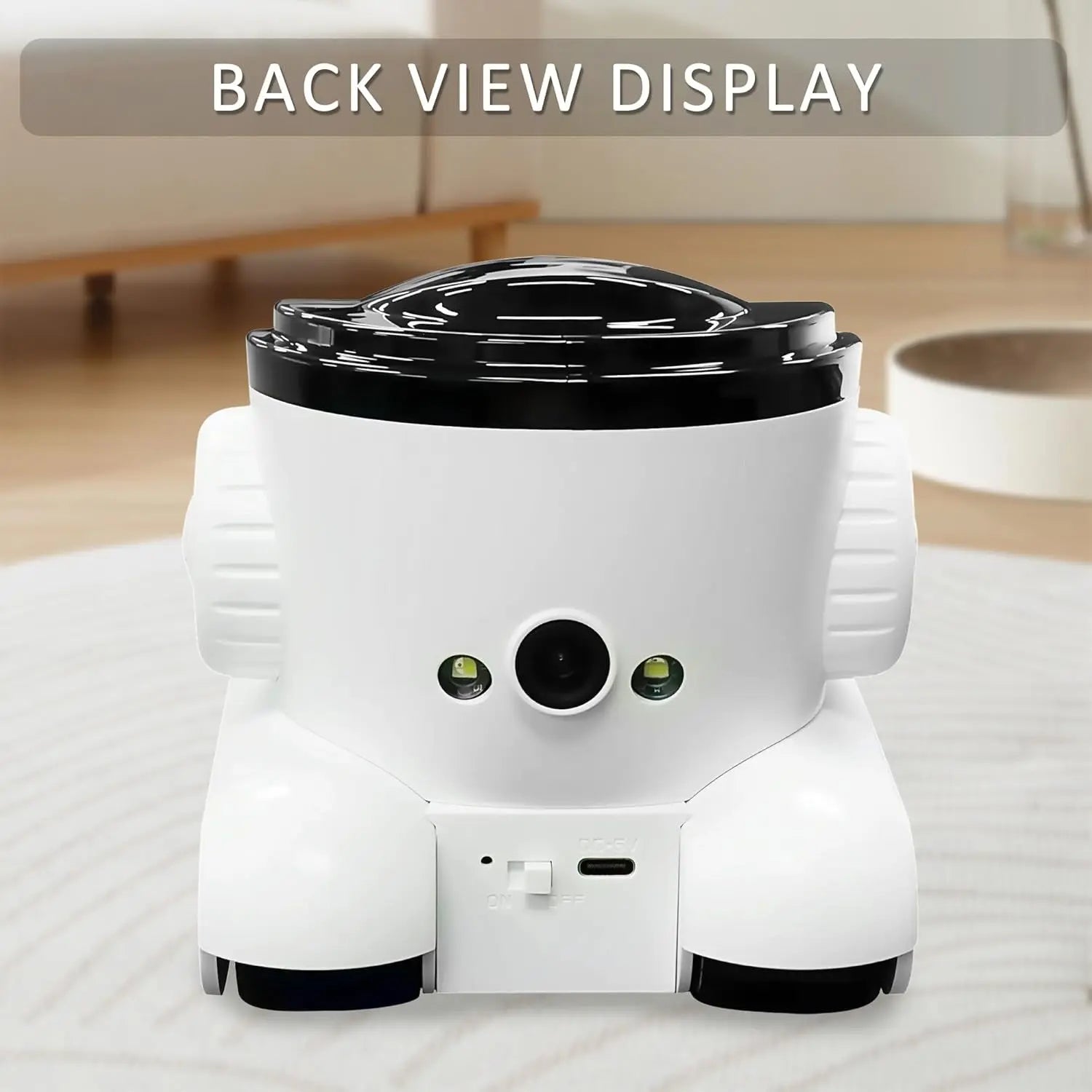 Cámara para mascotas 1080P – Audio bidireccional – Visión nocturna en color de hasta 10 m – Alerta de movimiento – Tarjeta SD de 32 GB