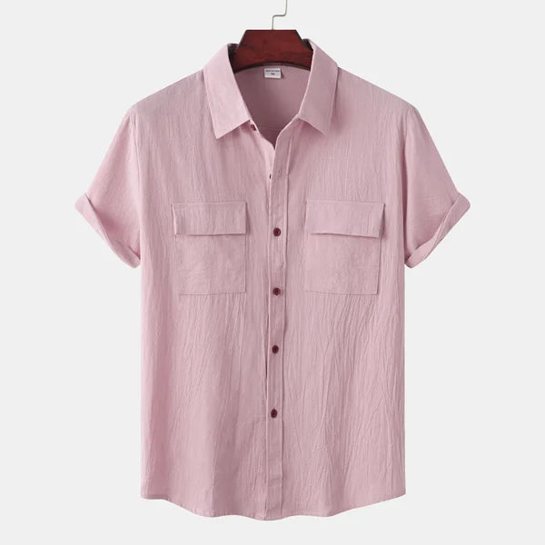 Camisa casual abotonada para hombre