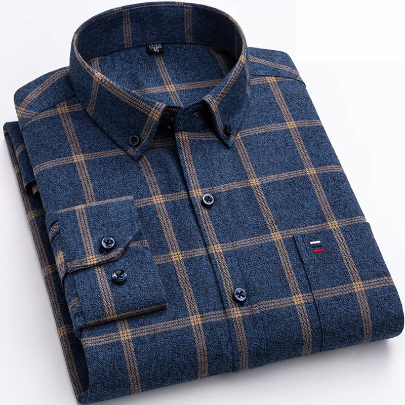 Camisa de cuadros para hombre - Estilo clásico
