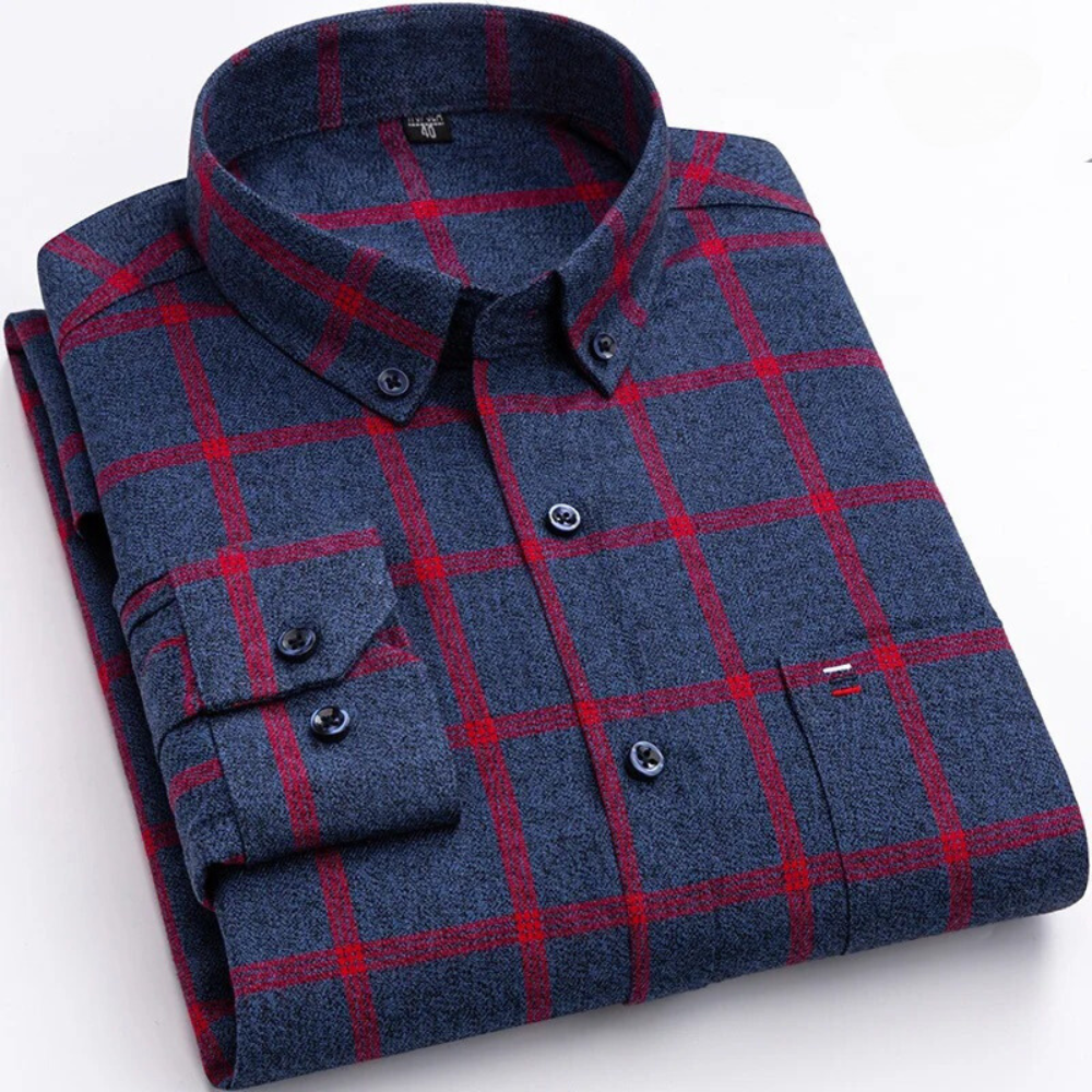 Camisa de cuadros para hombre - Estilo clásico