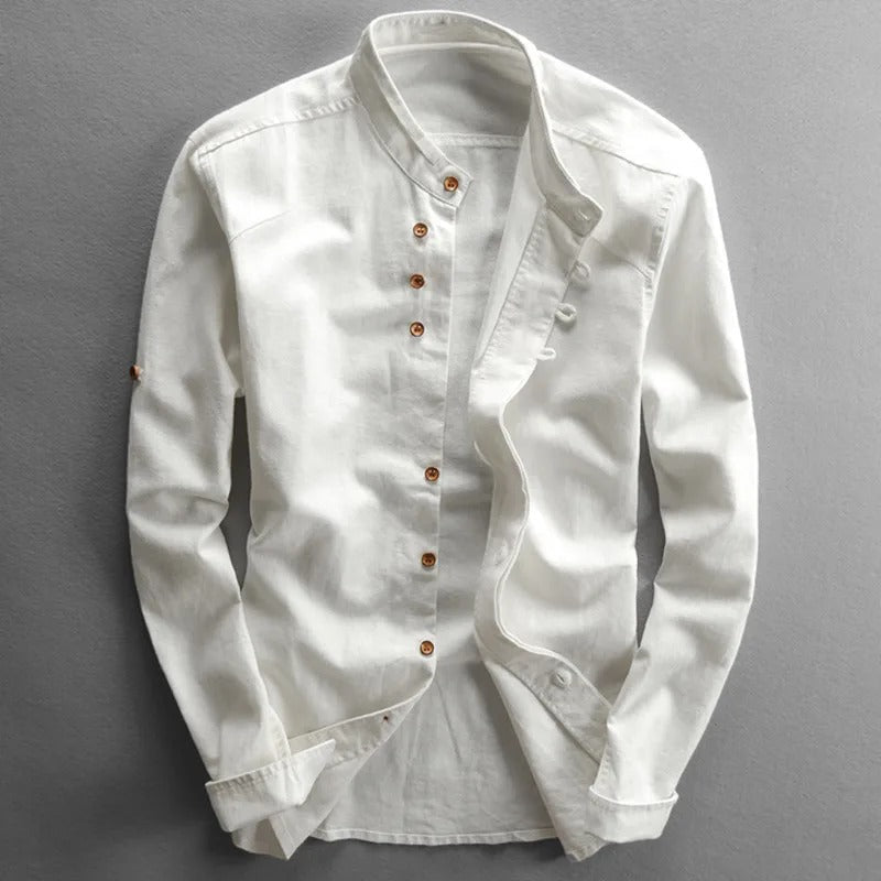 Camisa de Estilo Japonés - Suave y Elegante