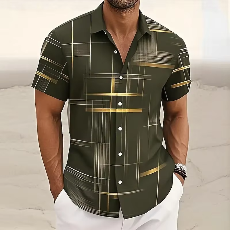 Camisa de hombre con botones