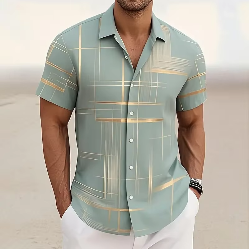 Camisa de hombre con botones