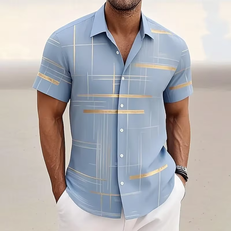 Camisa de hombre con botones