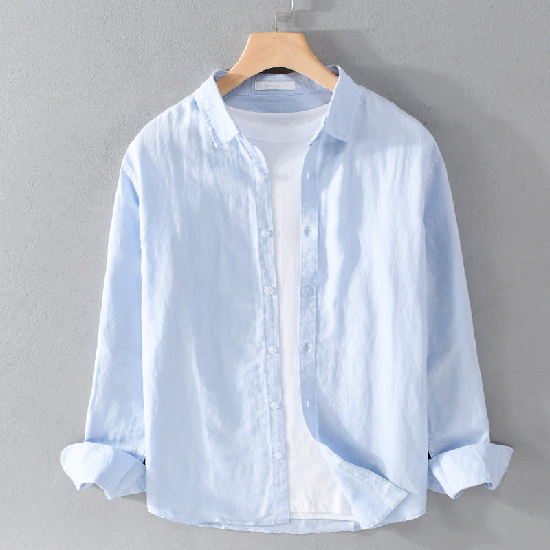 Camisa de hombre de corte holgado