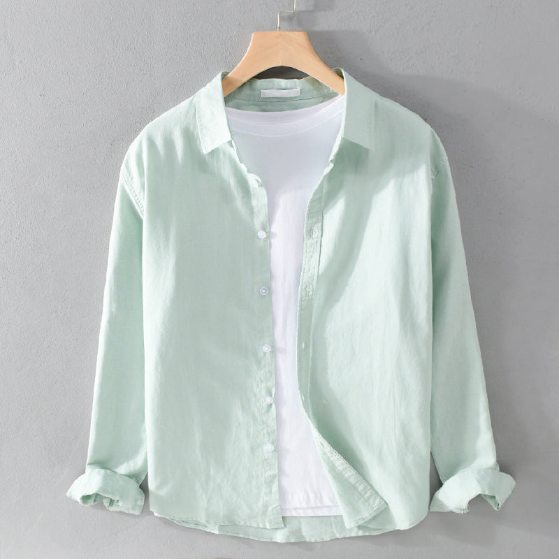 Camisa de hombre de corte holgado