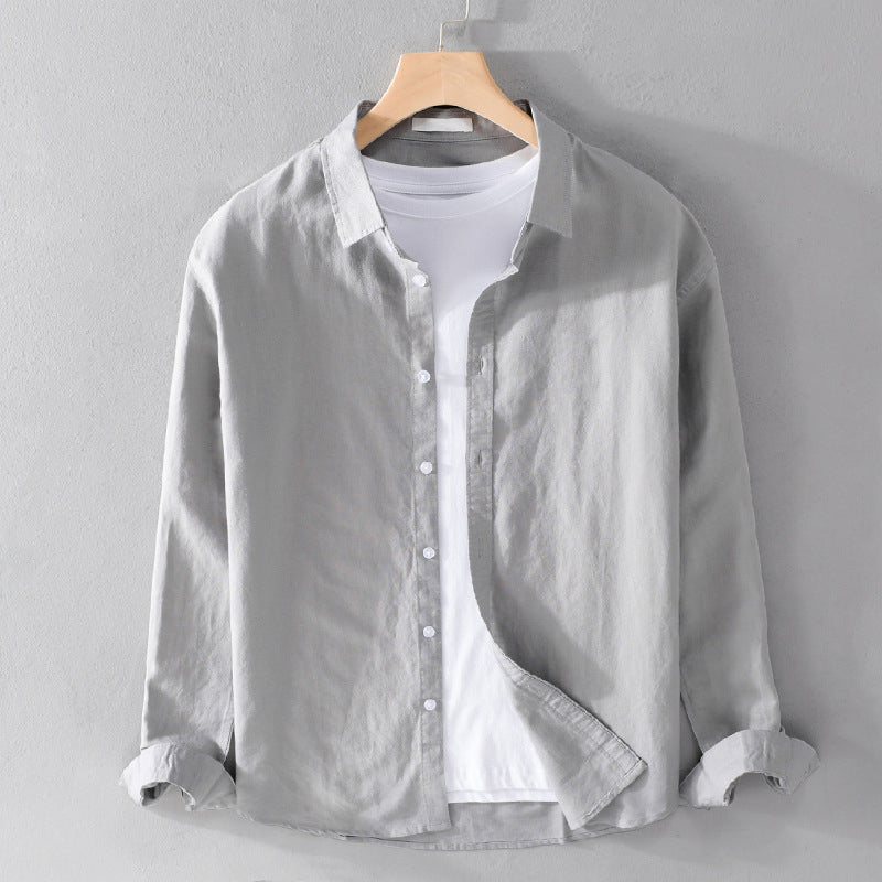 Camisa de hombre de corte holgado
