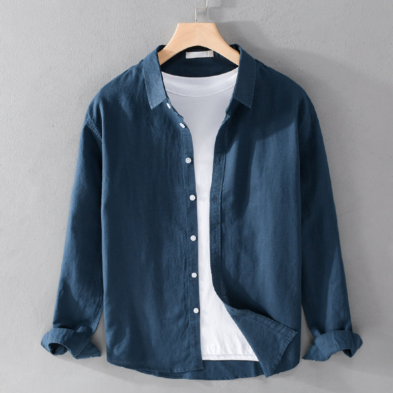 Camisa de hombre de corte holgado