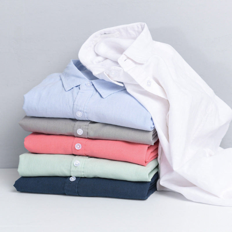 Camisa de hombre de corte holgado