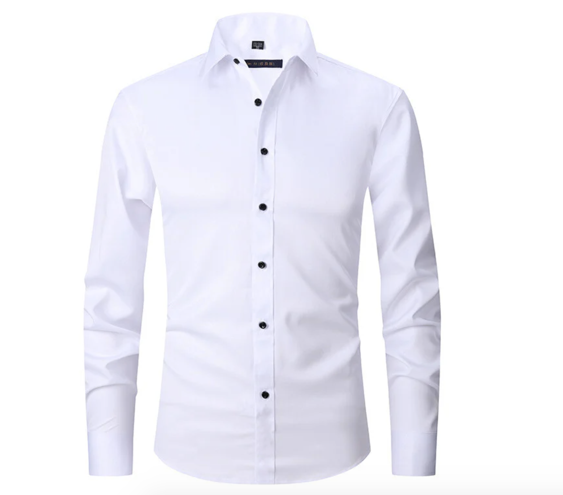 Camisa de hombre elástica – camisa cómoda con gran elasticidad
