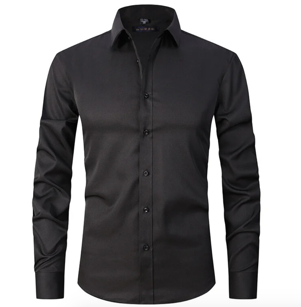 Camisa de hombre elástica – camisa cómoda con gran elasticidad