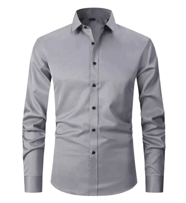 Camisa de hombre elástica – camisa cómoda con gran elasticidad
