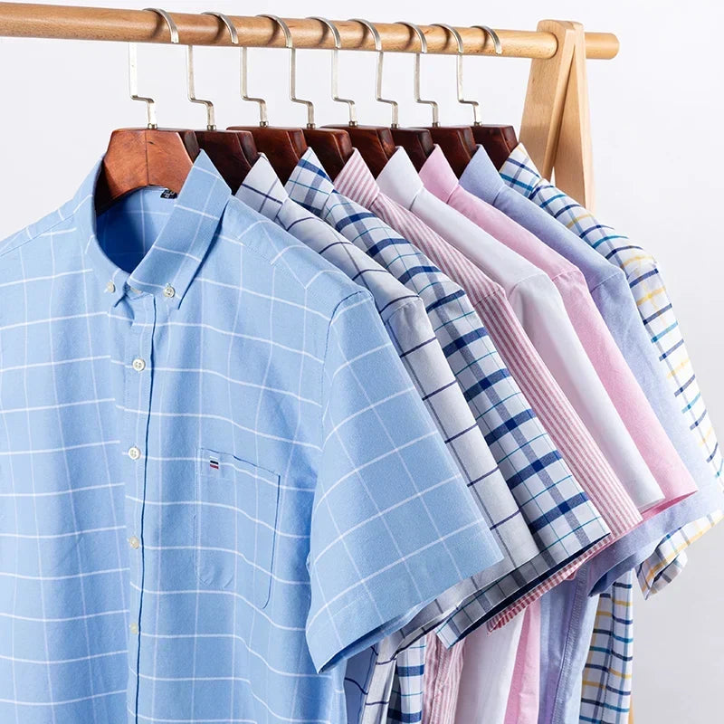 Camisa elegante de manga corta para hombre - Estilo moderno