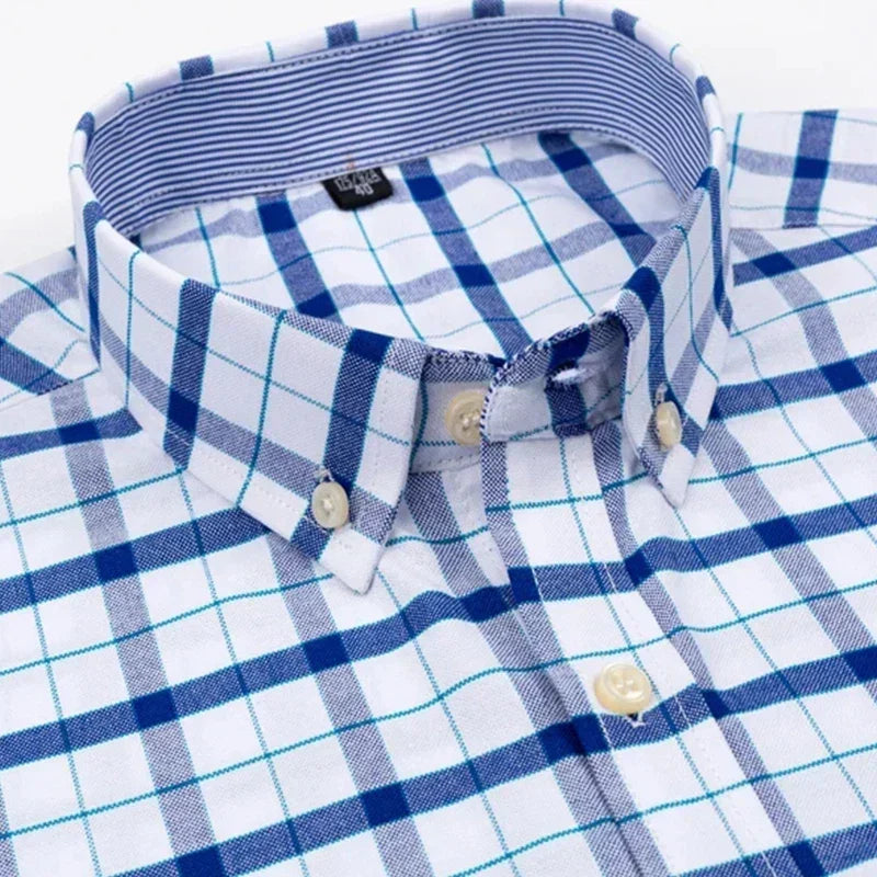 Camisa elegante de manga corta para hombre - Estilo moderno