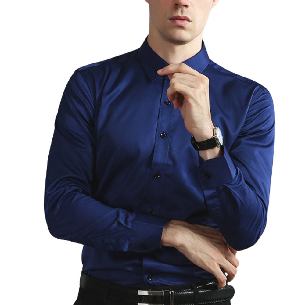 Camisa Formal con Botones para Hombre