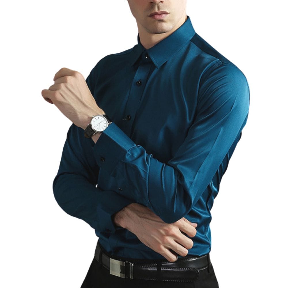 Camisa Formal con Botones para Hombre