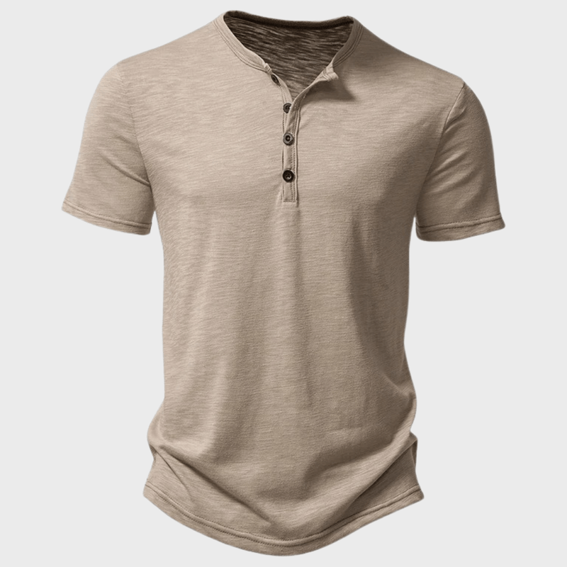 Camiseta casual para hombre de algodón ligero