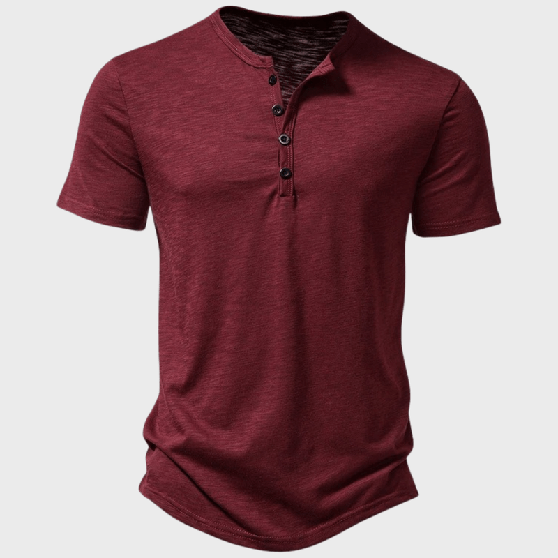 Camiseta casual para hombre de algodón ligero