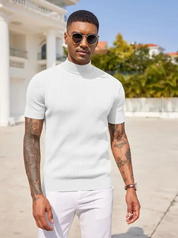 Camiseta de cuello subido
