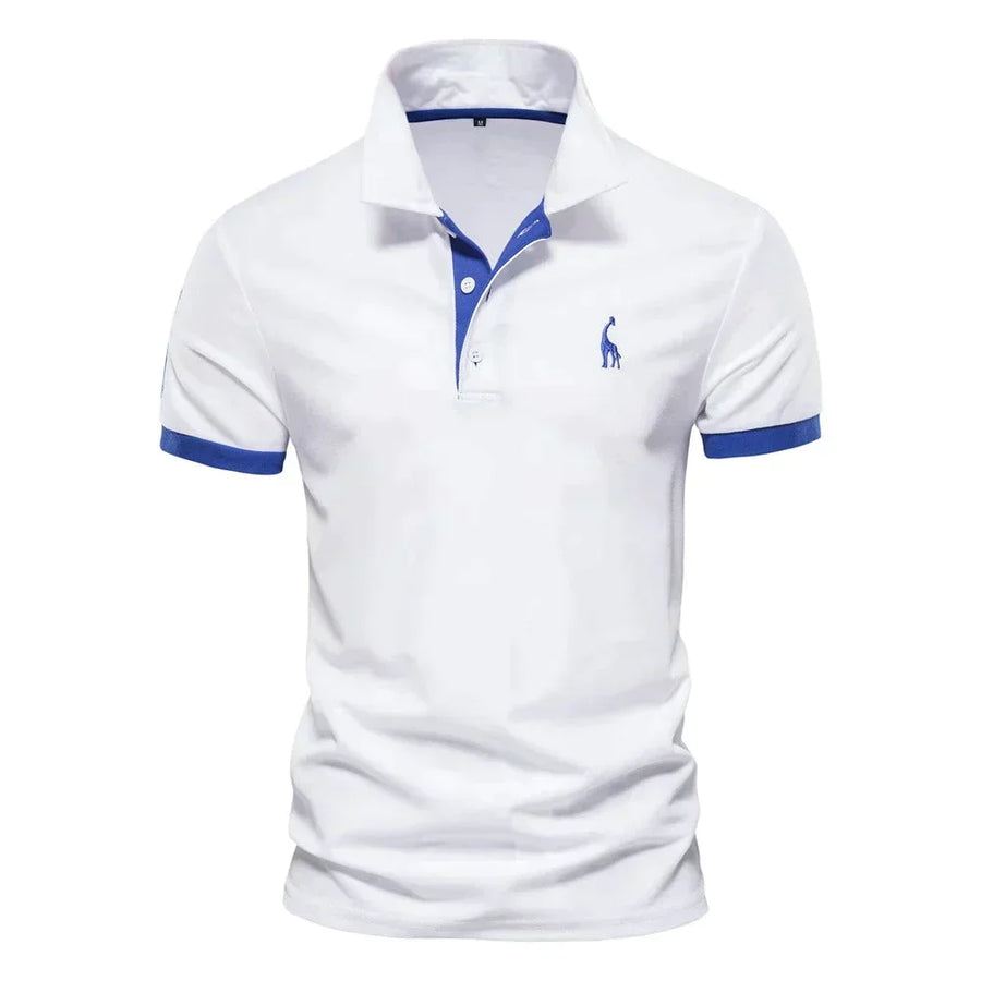 Camiseta Polo de Algodón para Hombre con Diseño Clásico