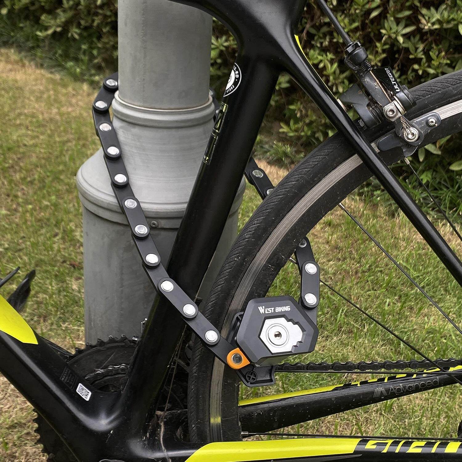 Candado de Alta Seguridad de Gran Resistencia para Bicicletas, Bicicletas Eléctricas y Patinetes