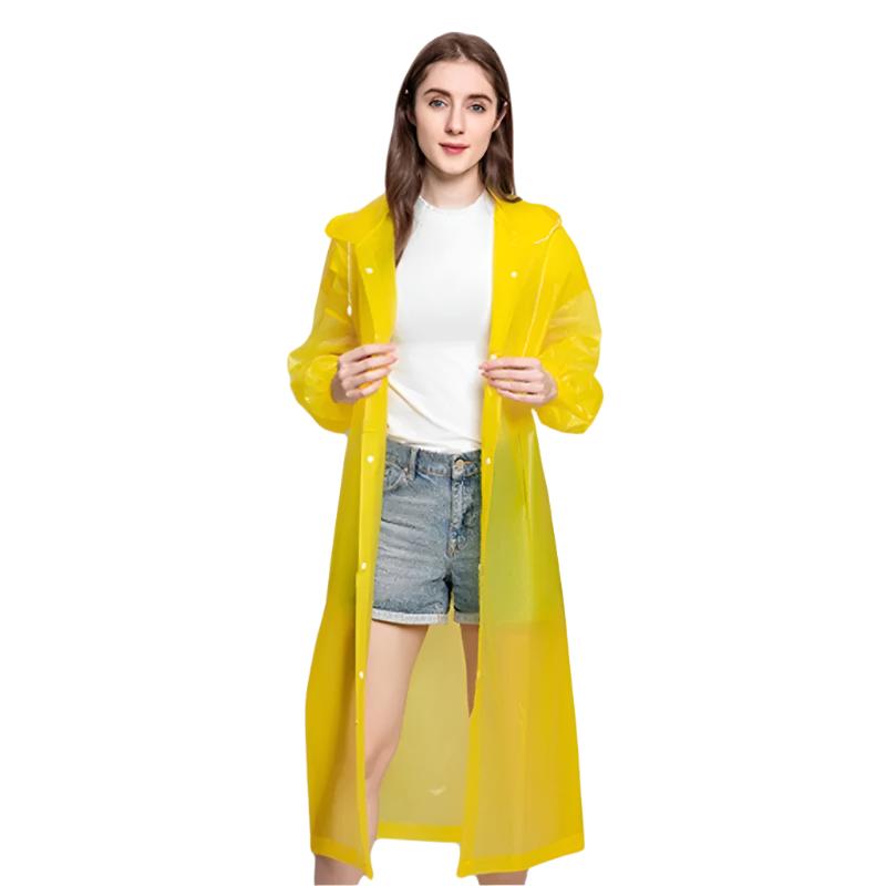 Capa impermeable para lluvia para mujer