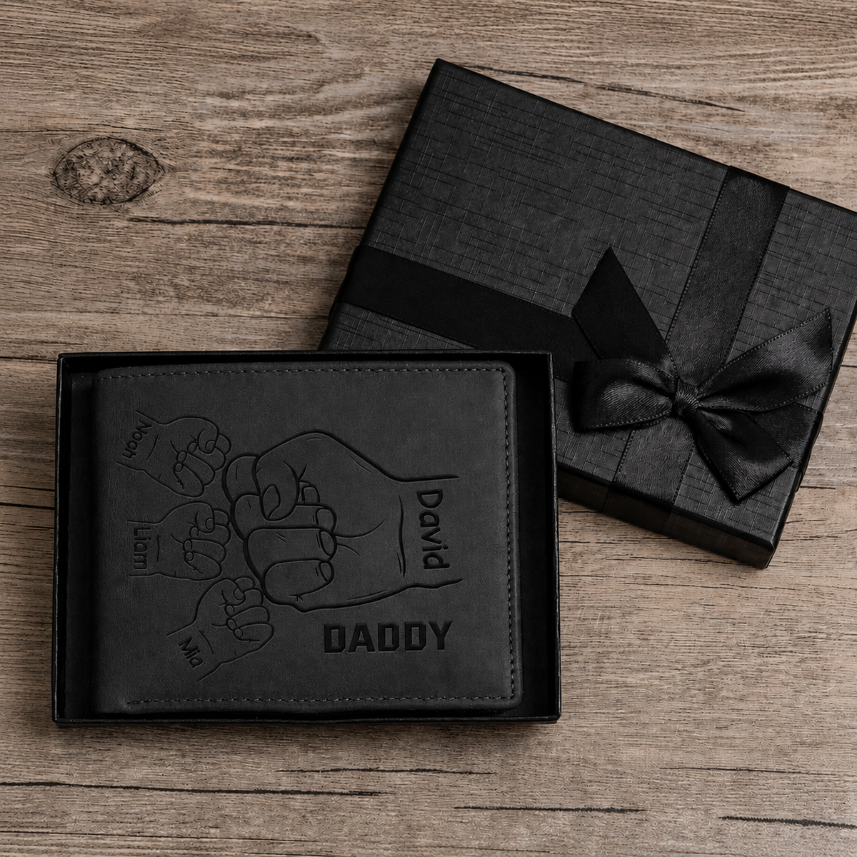 Cartera para hombre grabada – un recuerdo especial que siempre llevará consigo