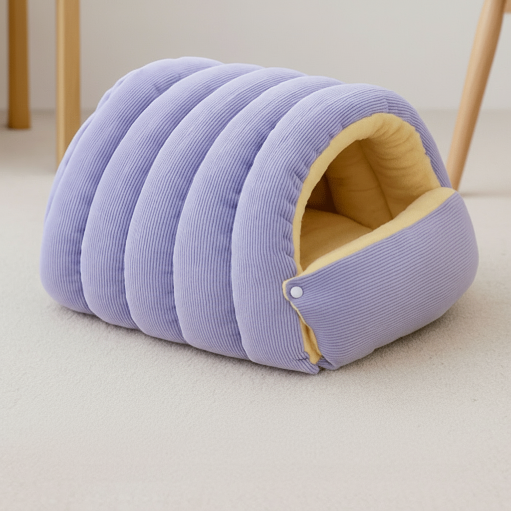 Caseta de invierno cómoda y de alta calidad para mascotas