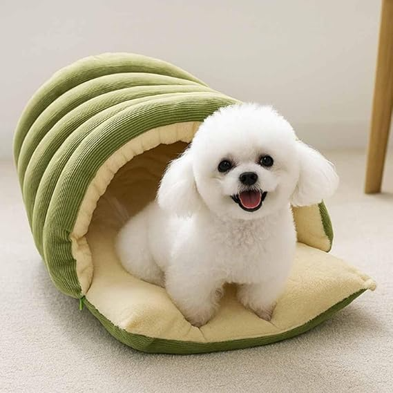 Caseta de invierno cómoda y de alta calidad para mascotas