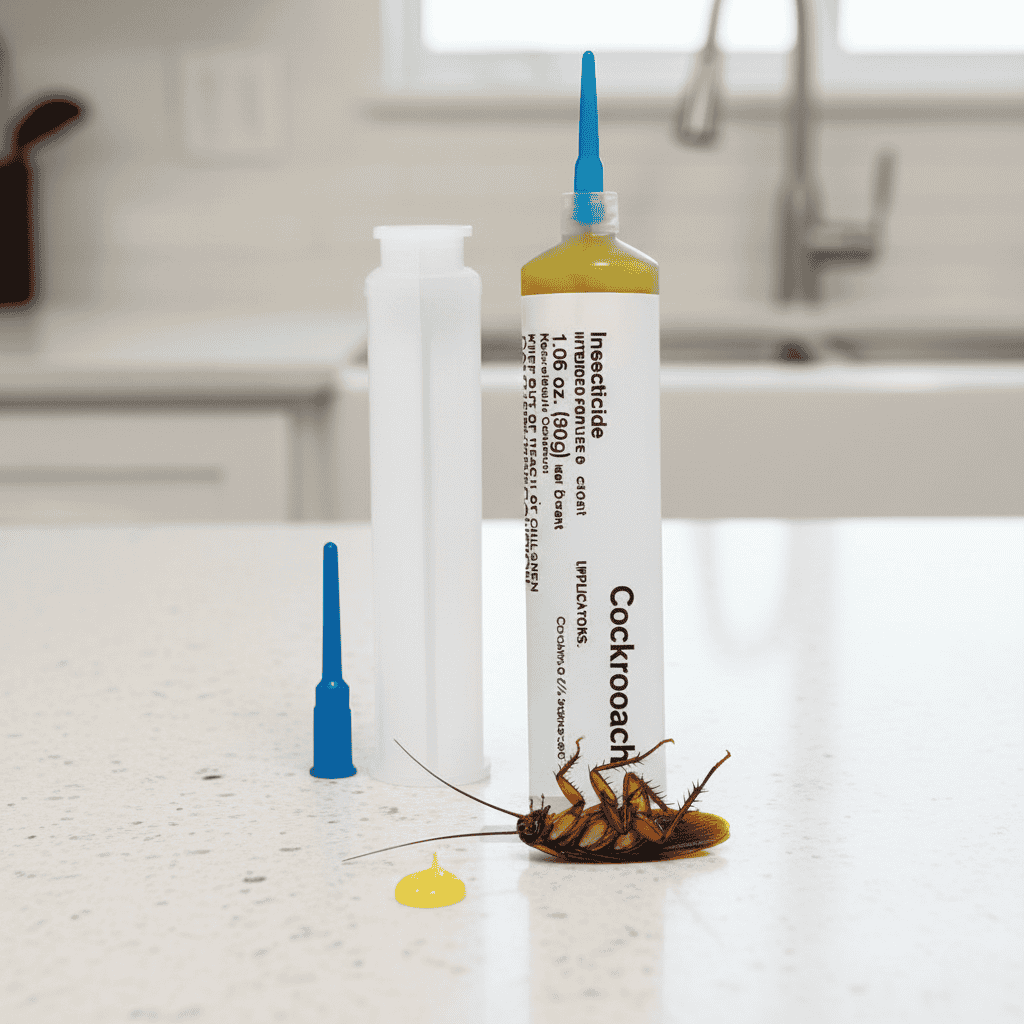 Cebo en gel para cucarachas para un uso eficaz en interiores y exteriores