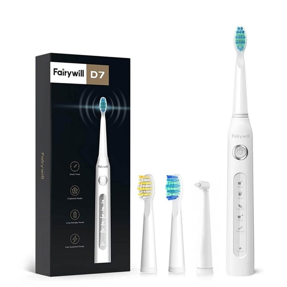 Cepillo de dientes eléctrico sónico recargable