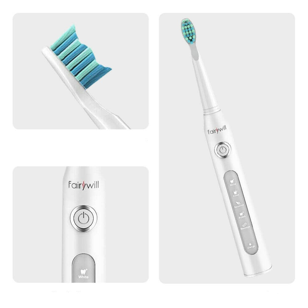Cepillo de dientes eléctrico sónico recargable