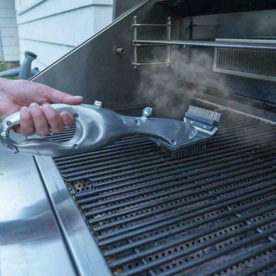 Cepillo de limpieza al vapor para barbacoa