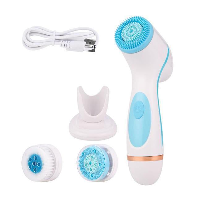 Cepillo de limpieza facial – Dispositivo de cuidado facial para limpieza profunda de poros y reafirmación de la piel