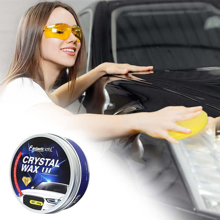 Cera cristalizadora para carrocería de coche