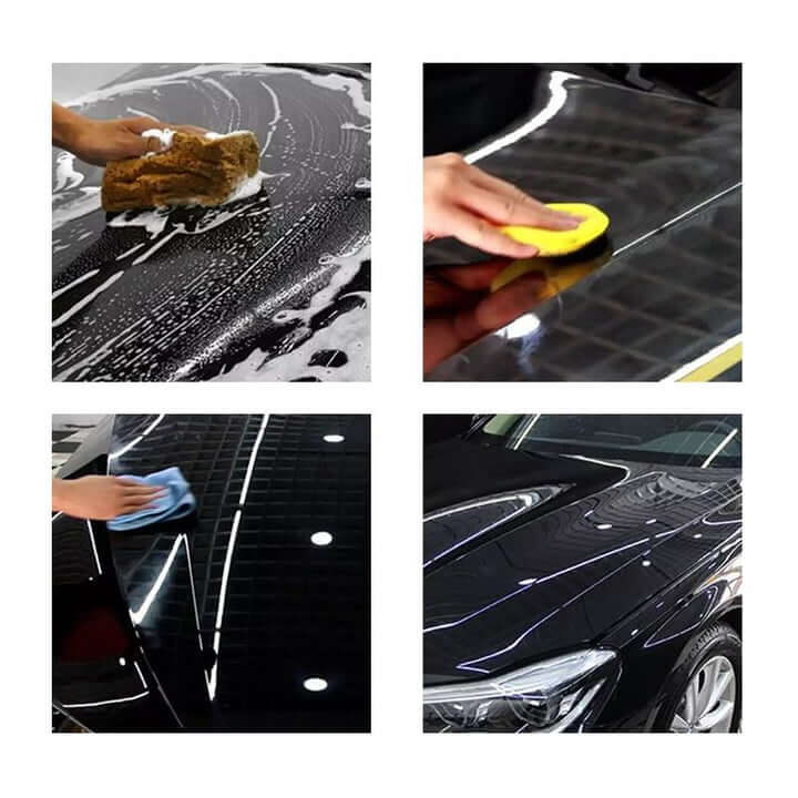Cera cristalizadora para carrocería de coche