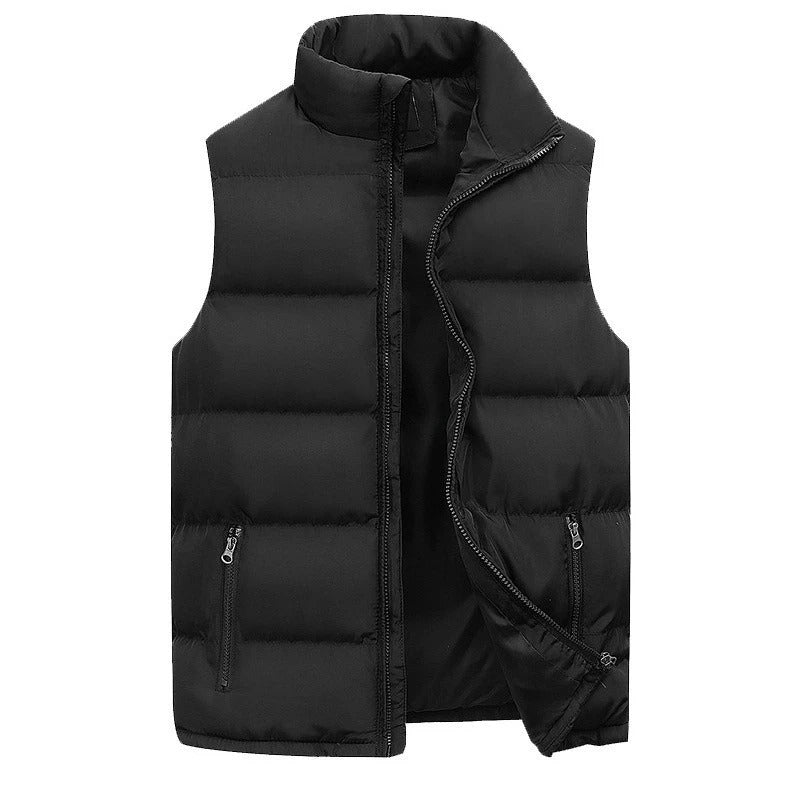 Chaleco acolchado para hombre con forro