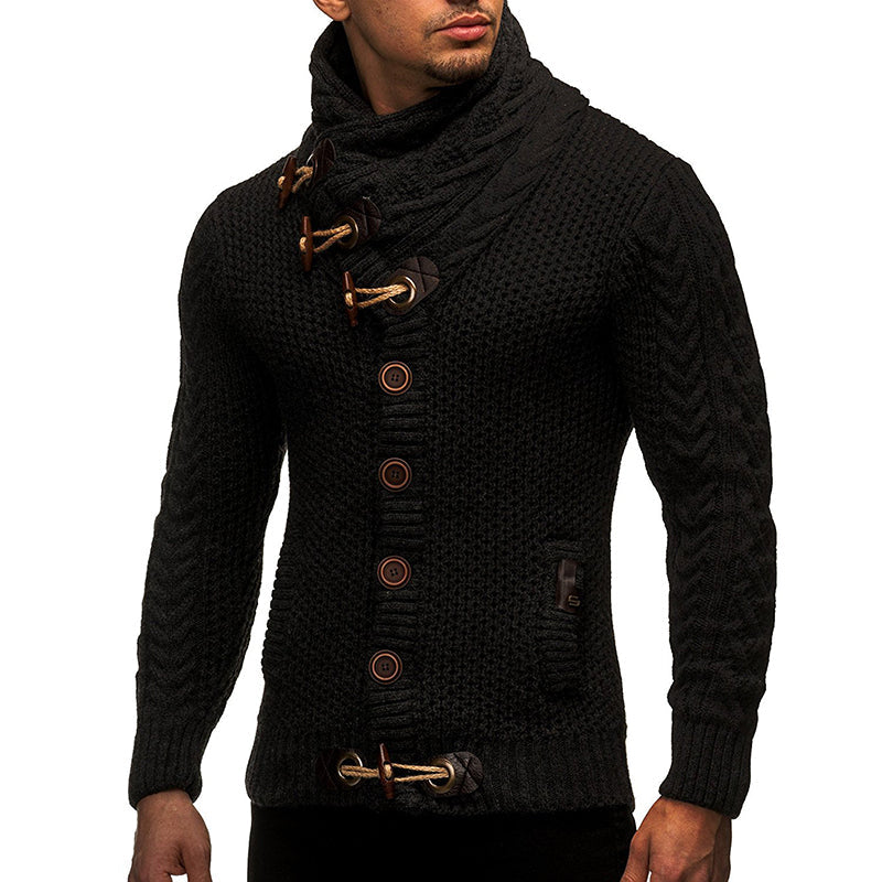 Chaleco con cuello alto para hombre | Un chaleco elegante y casual para hombre