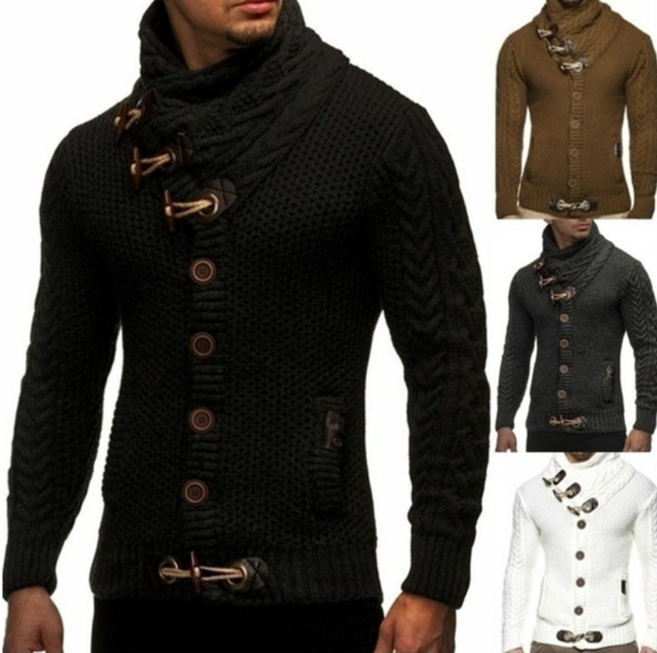 Chaleco con cuello alto para hombre | Un chaleco elegante y casual para hombre